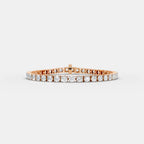 4 MM Round Shaped Tennis Bracelet
