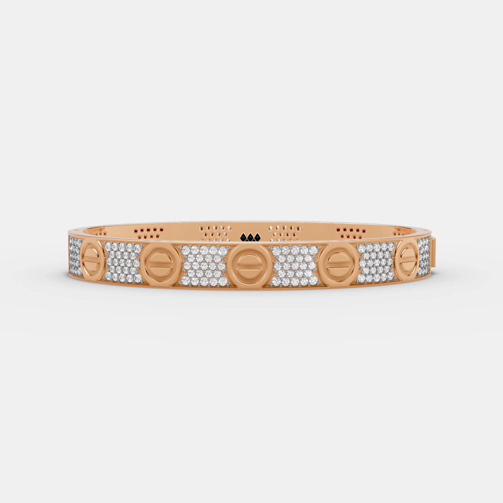 Luxury Screw Pattern Bracelet