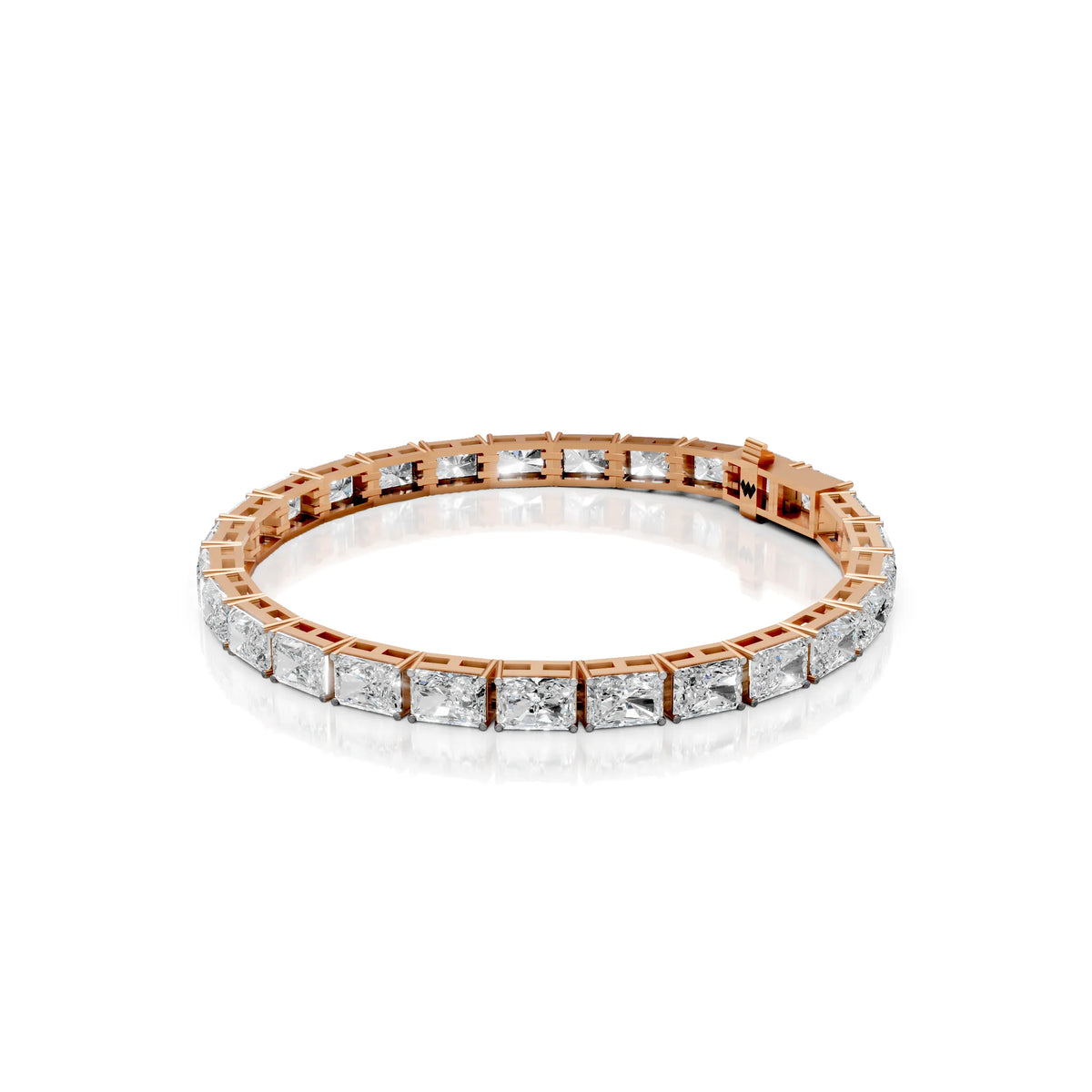Radiant Cut Diamond Tennis Bracelet