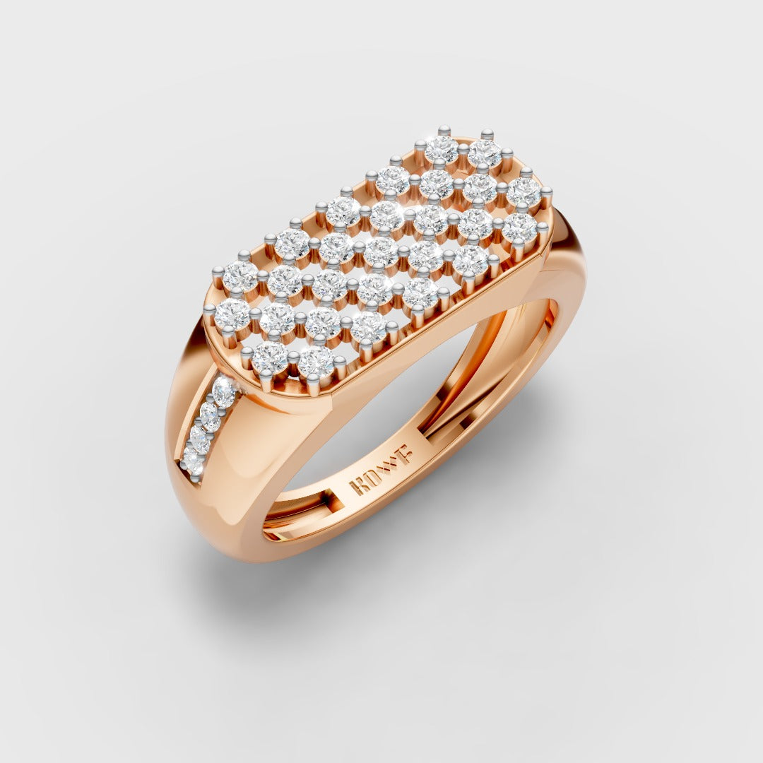 Cluster Diamond Ring
