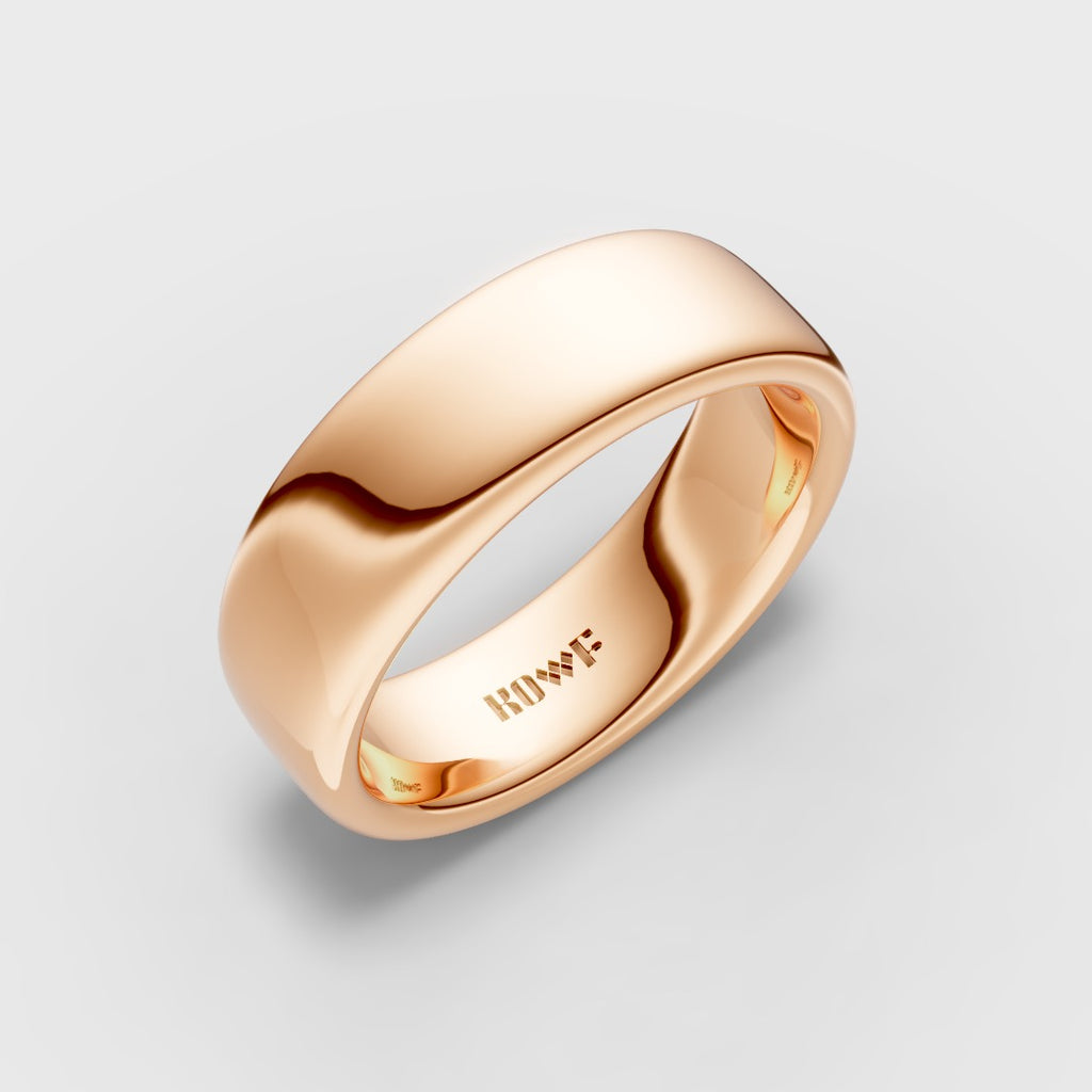 Classic Plain Polished Band Ring