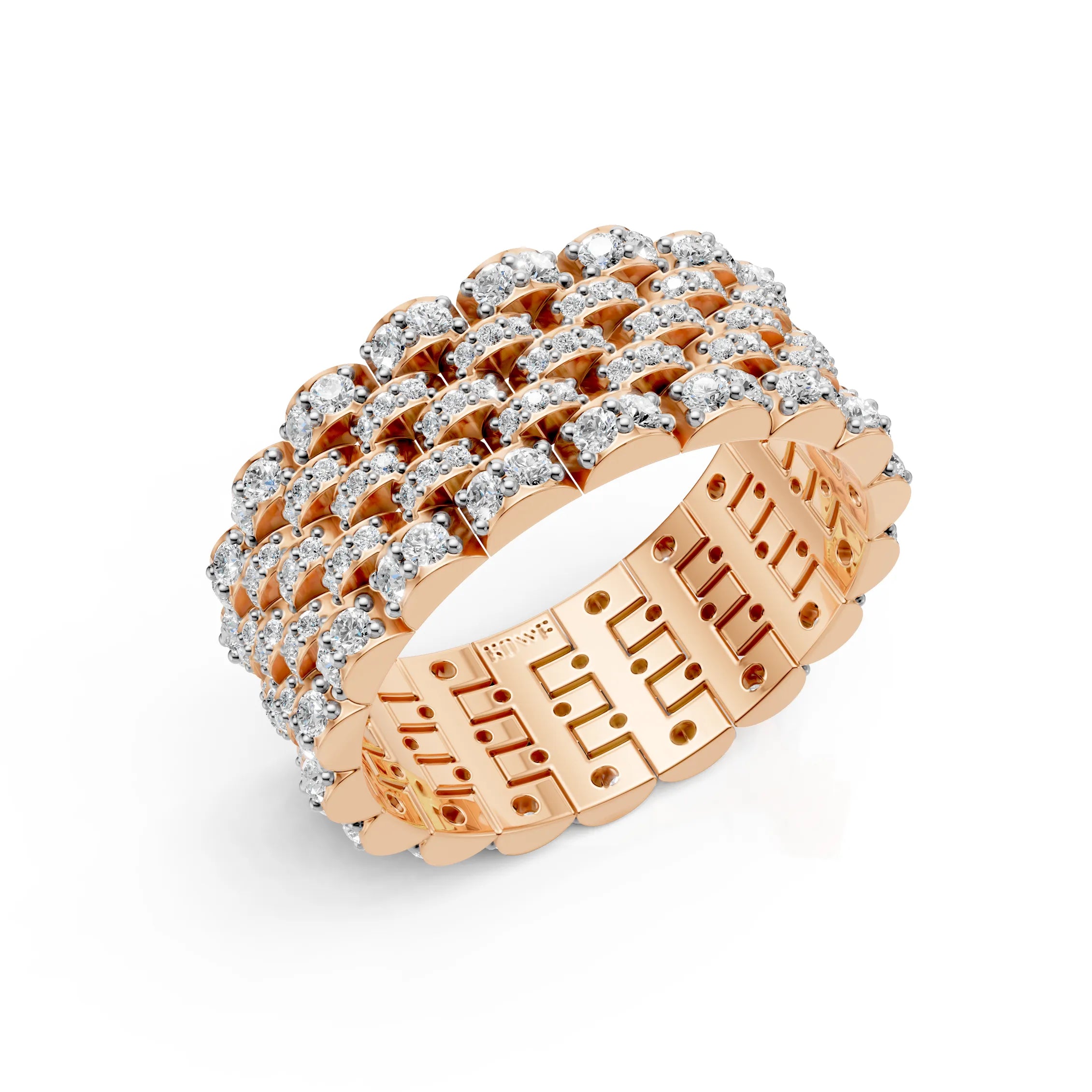 Cluster Band Ring