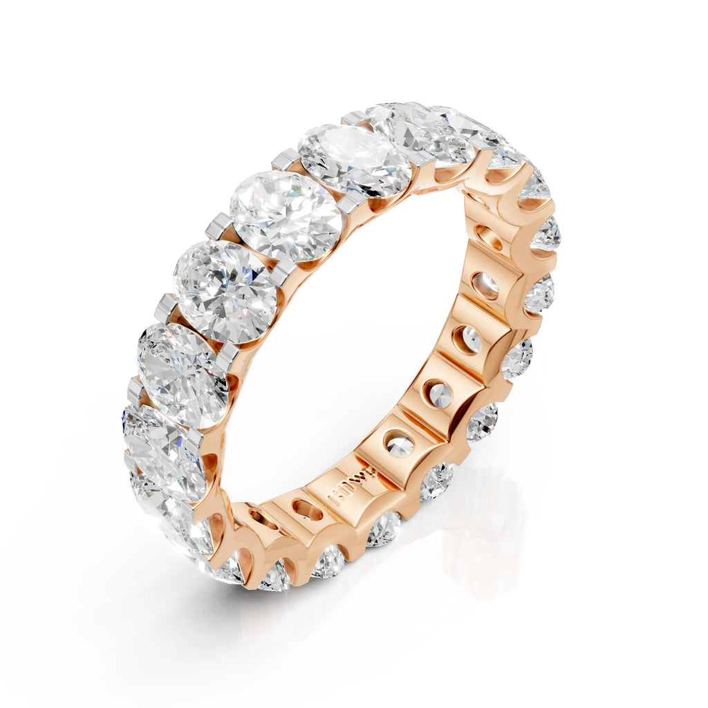 Premium Oval Cut Eternity Ring