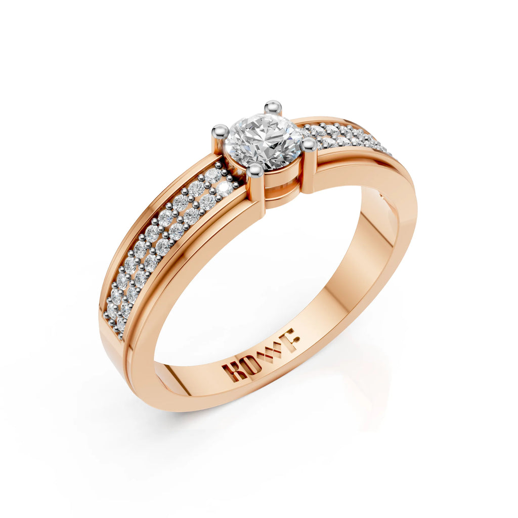 Celeste Solitaire Diamond Ring