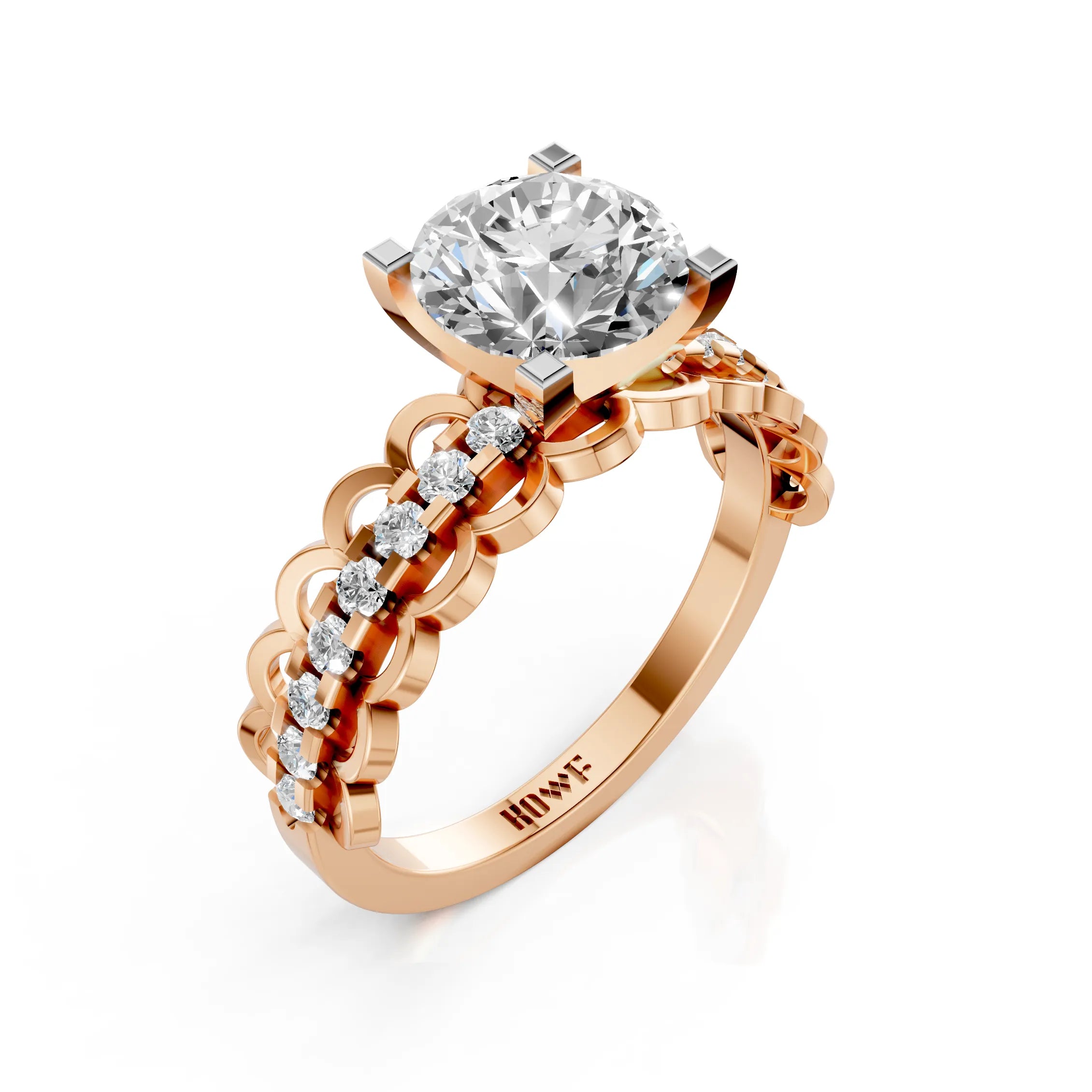 Round Solitaire Diamond Ring