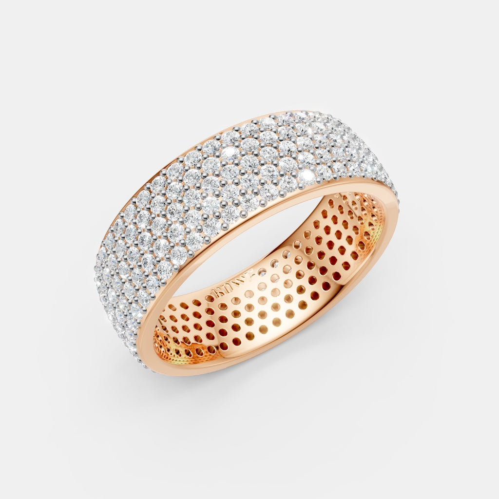 5-Line Diamond Ring