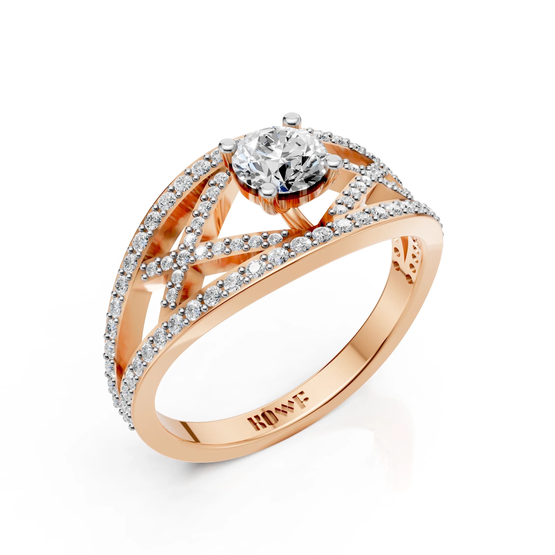 Geometric Pattern Ring