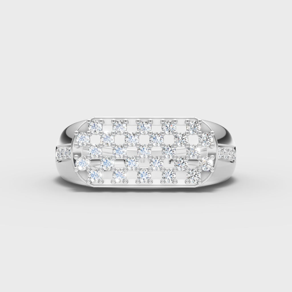 Cluster Diamond Ring