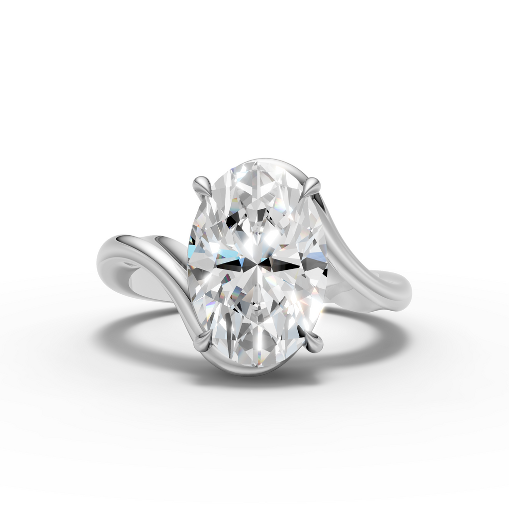 Oval Solitaire Ring
