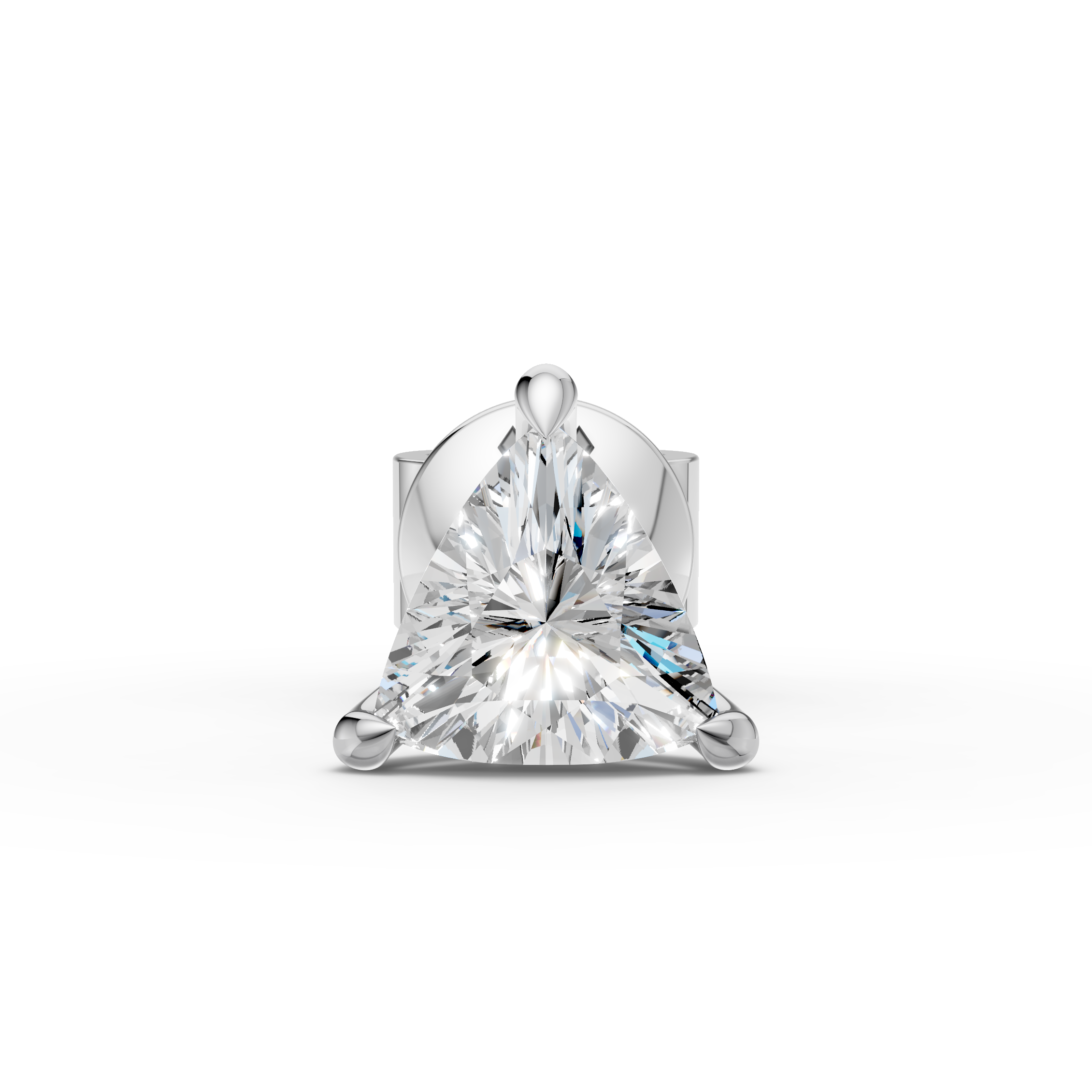 Trillion Shape Earrings (1 PC)