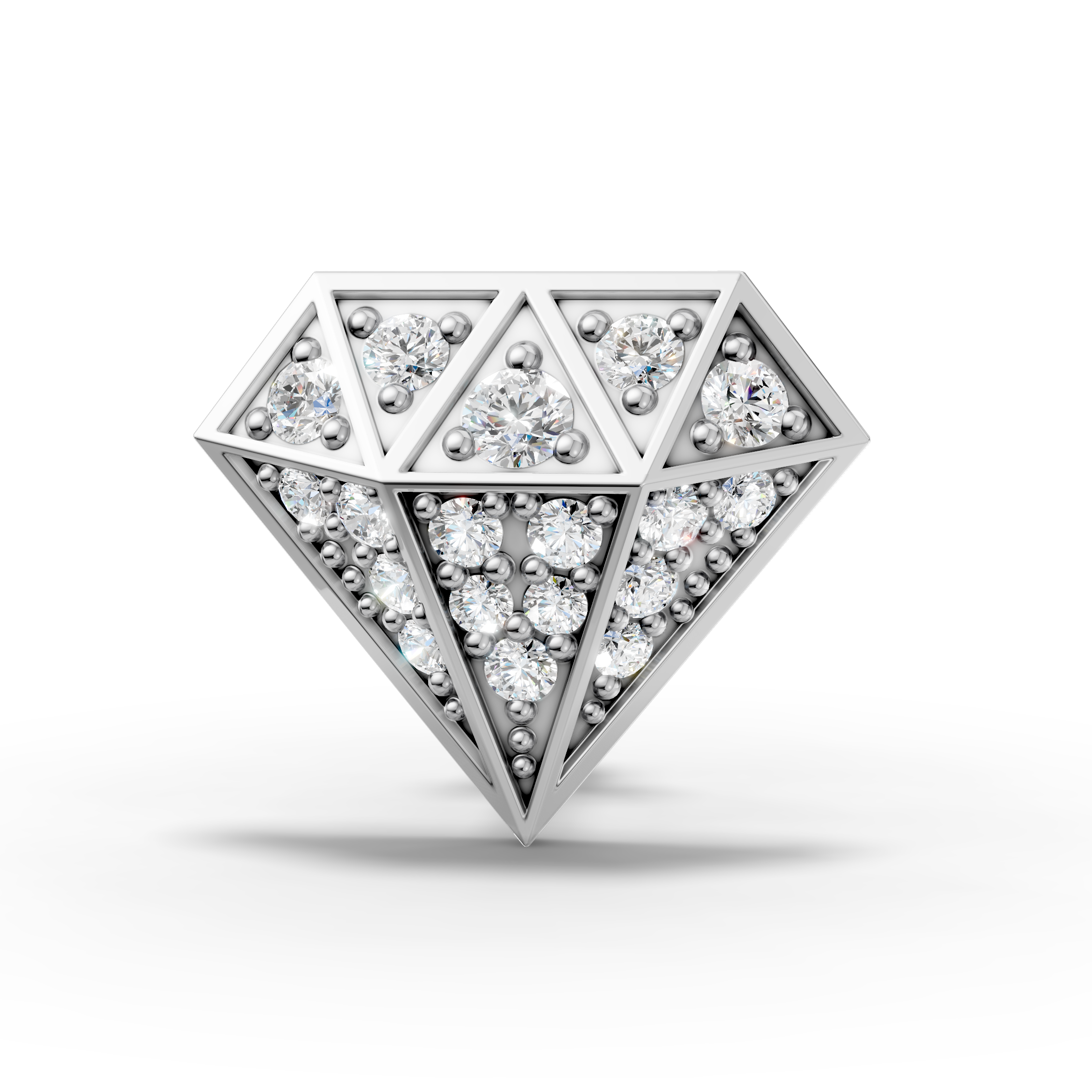 Diamond Shaped Earring