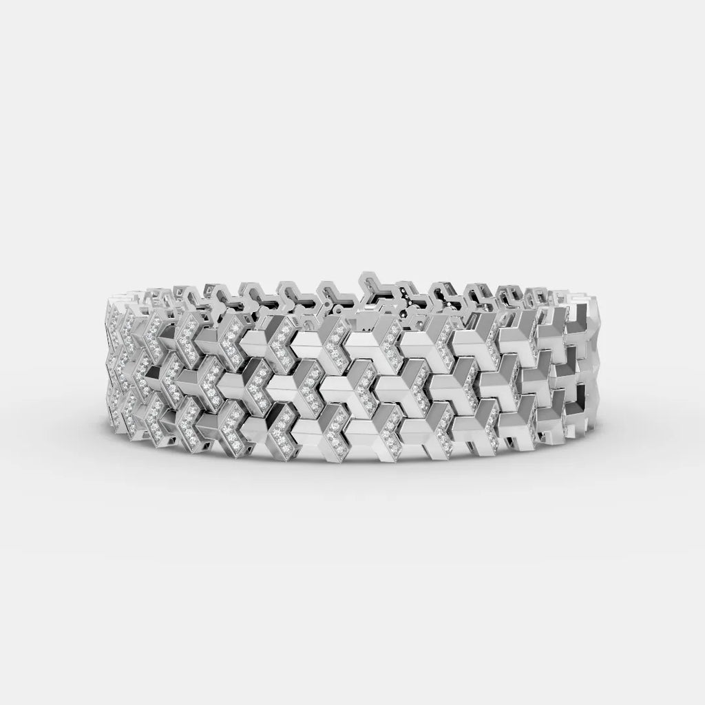 Triple row Bracelet