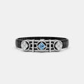 Designer Bracelet with Blue Center