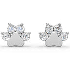 Paw Print Earring (1 Pair)