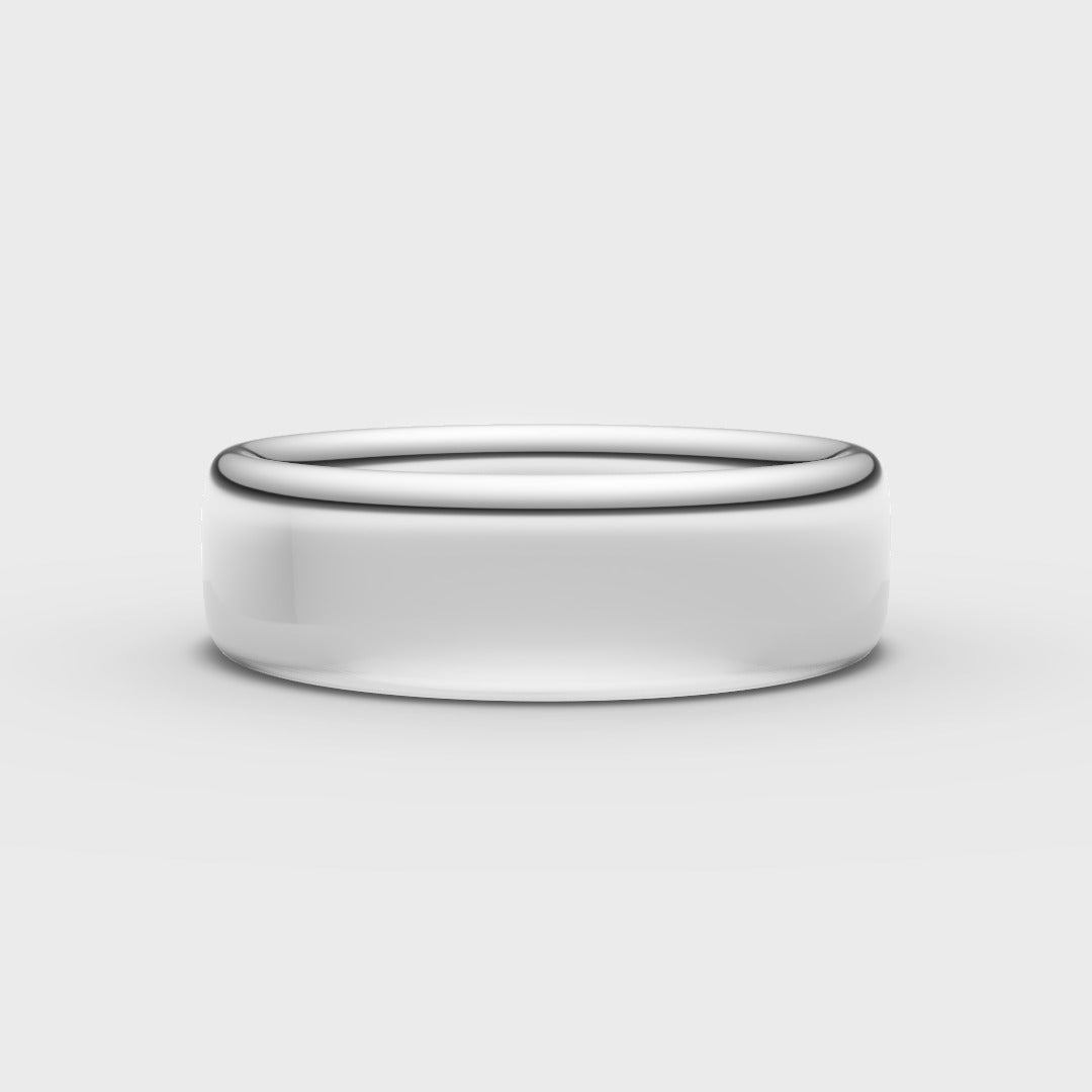 Classic Plain Polished Band Ring