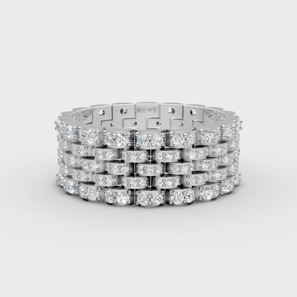 Cluster Band Ring
