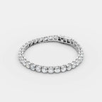 5.5 MM Round Shaped Tennis Bracelet
