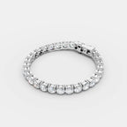 6.5 MM Round Shaped Tennis Bracelet