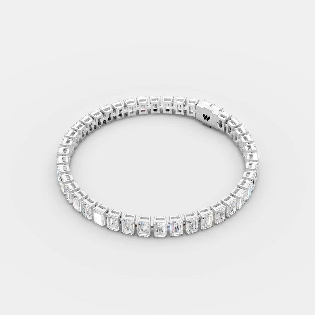 0.50CT Emerald Tennis Bracelet