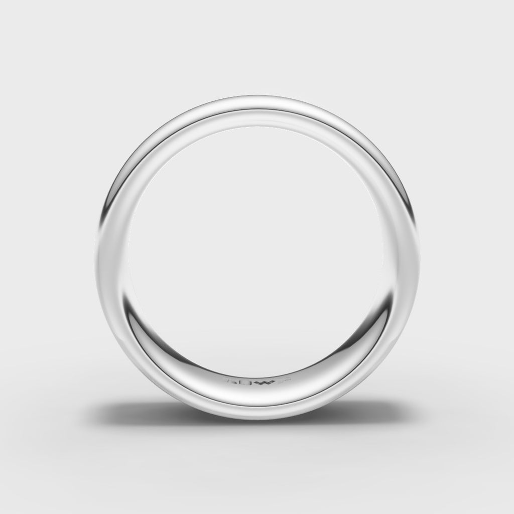 Classic Plain Polished Band Ring