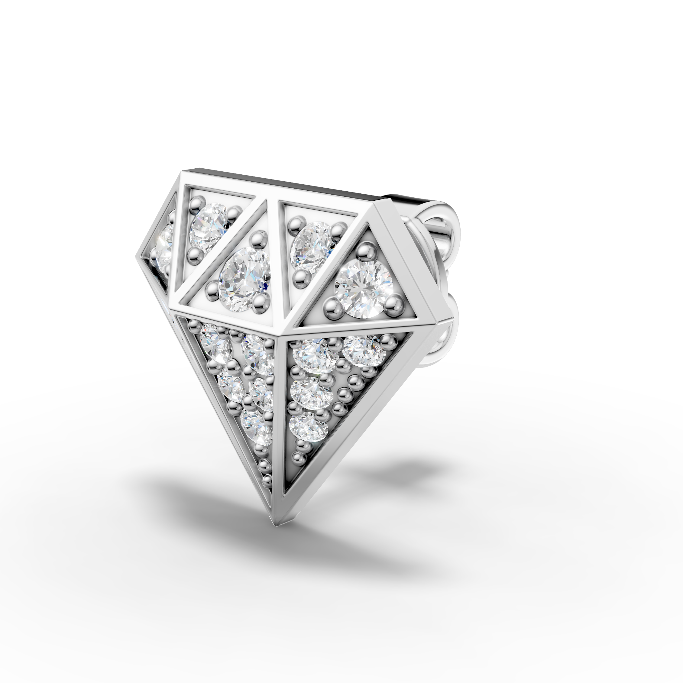 Diamond Shaped Earring