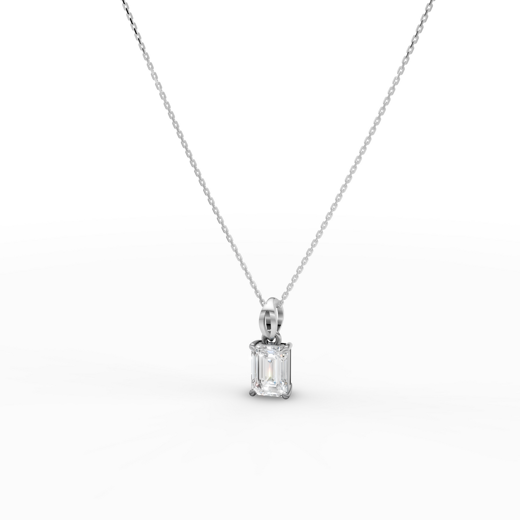 Emerald Shape Pendant
