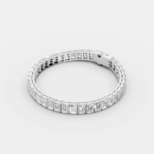 1 CT Emerald Tennis Bracelet