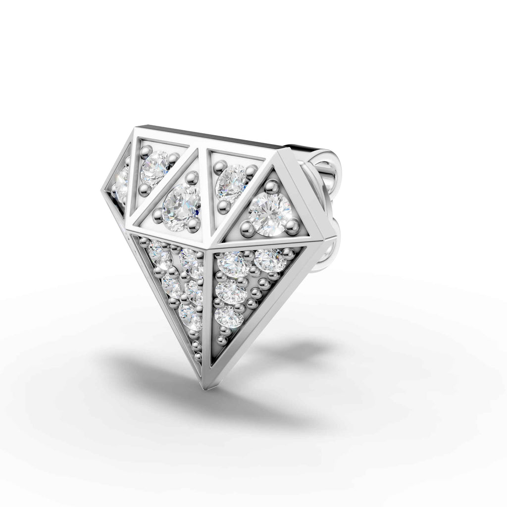 Diamond Shaped Earring