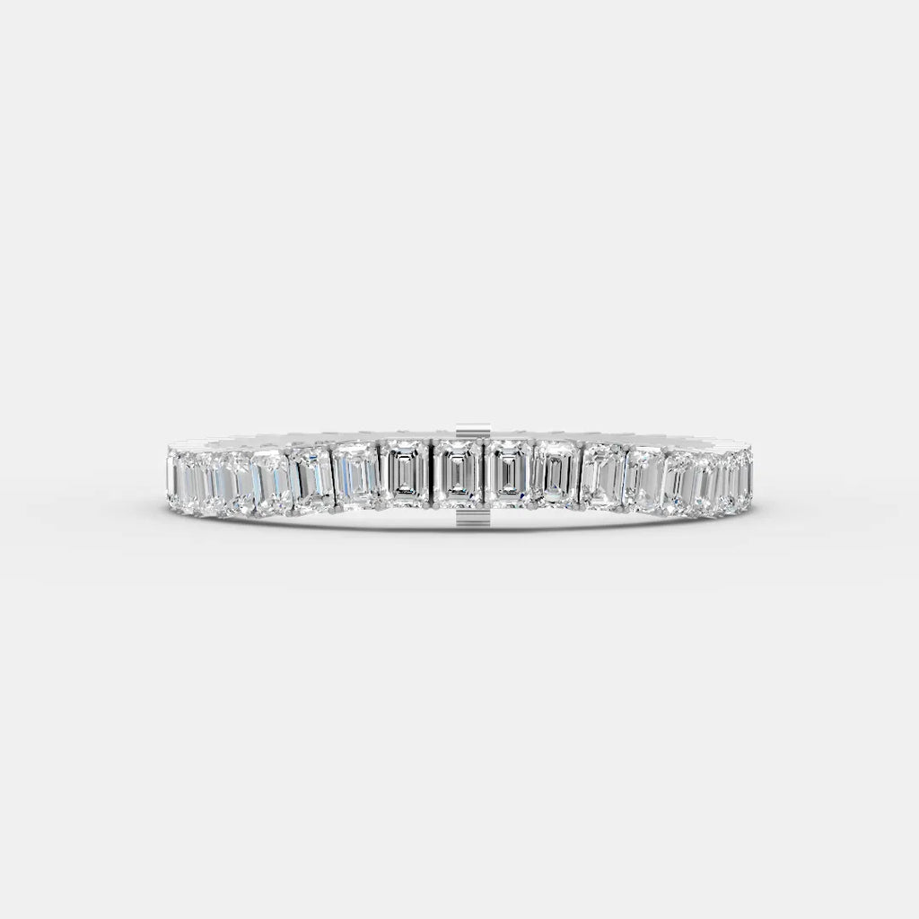 1 CT Emerald Tennis Bracelet