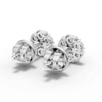 Flower Cluster Earrings (1 Pair)