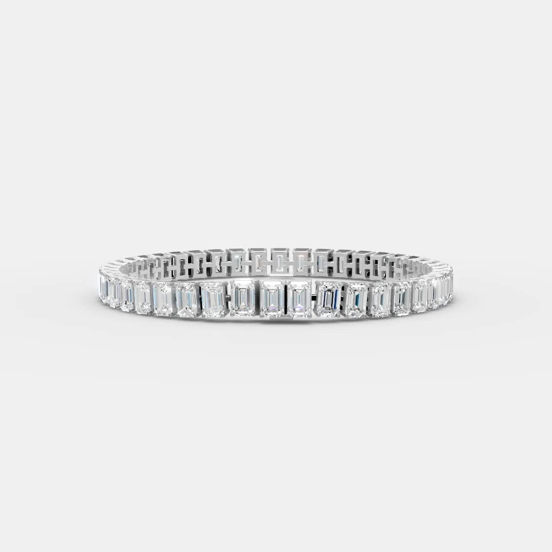 0.50CT Emerald Tennis Bracelet