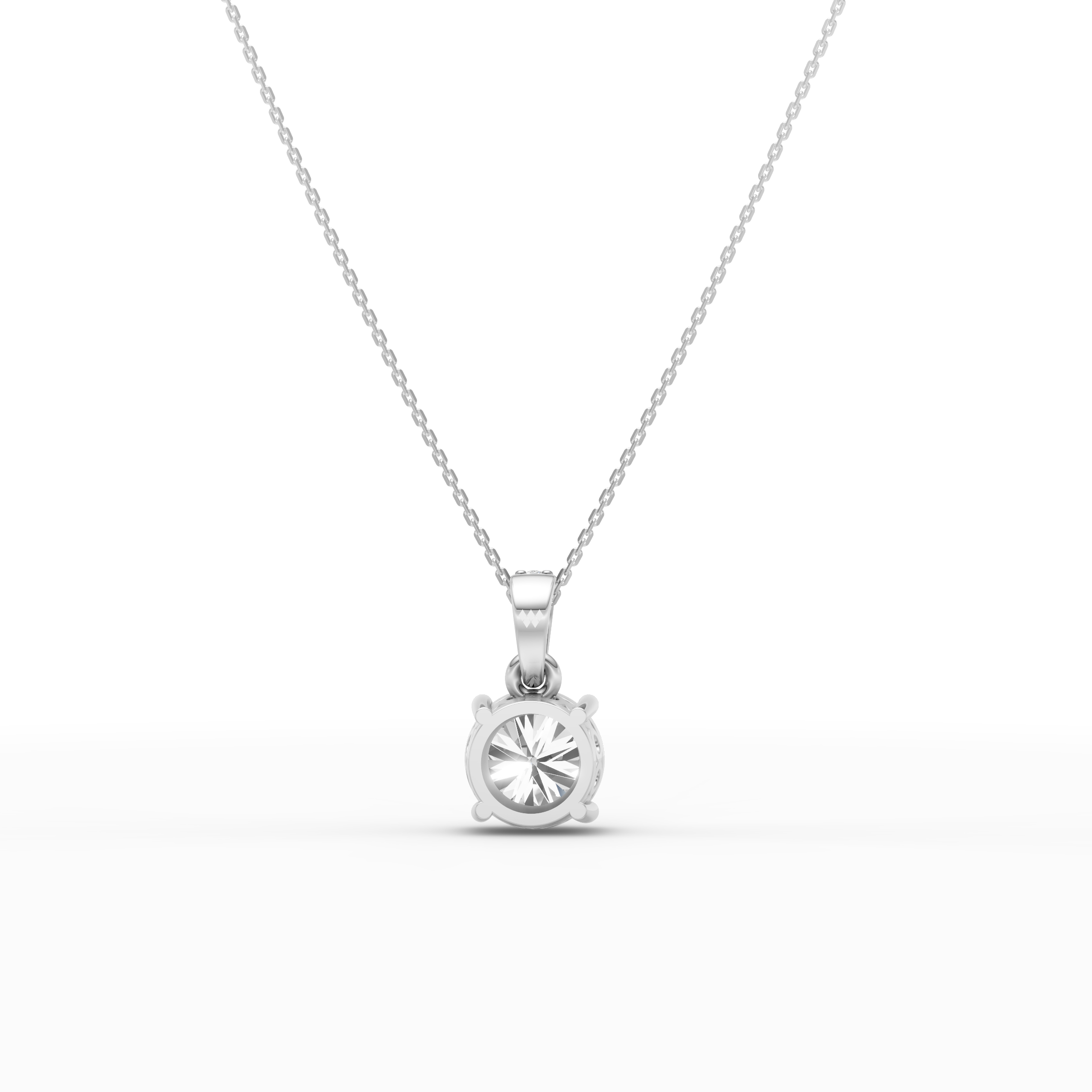 2 CT Portuguese CutPendant With Chain