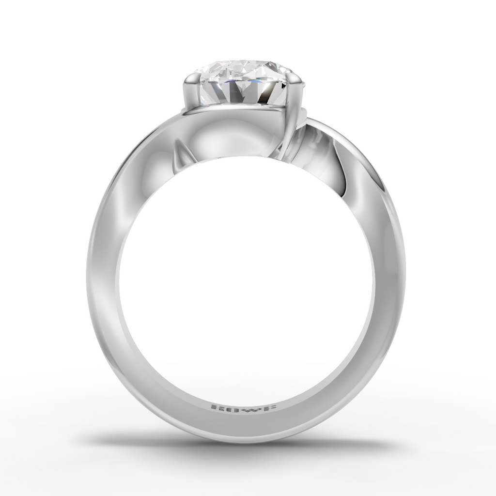 Oval Solitaire Ring