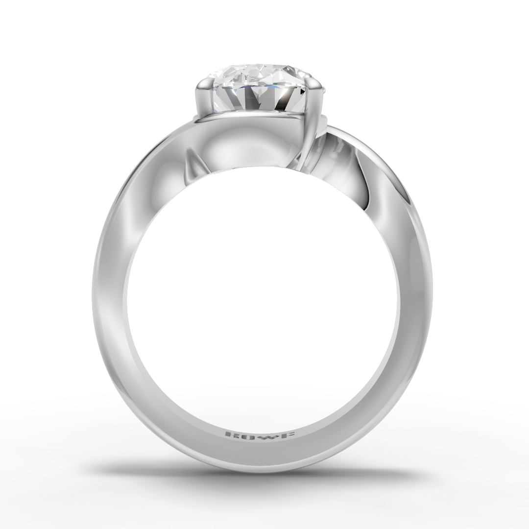 Oval Solitaire Ring