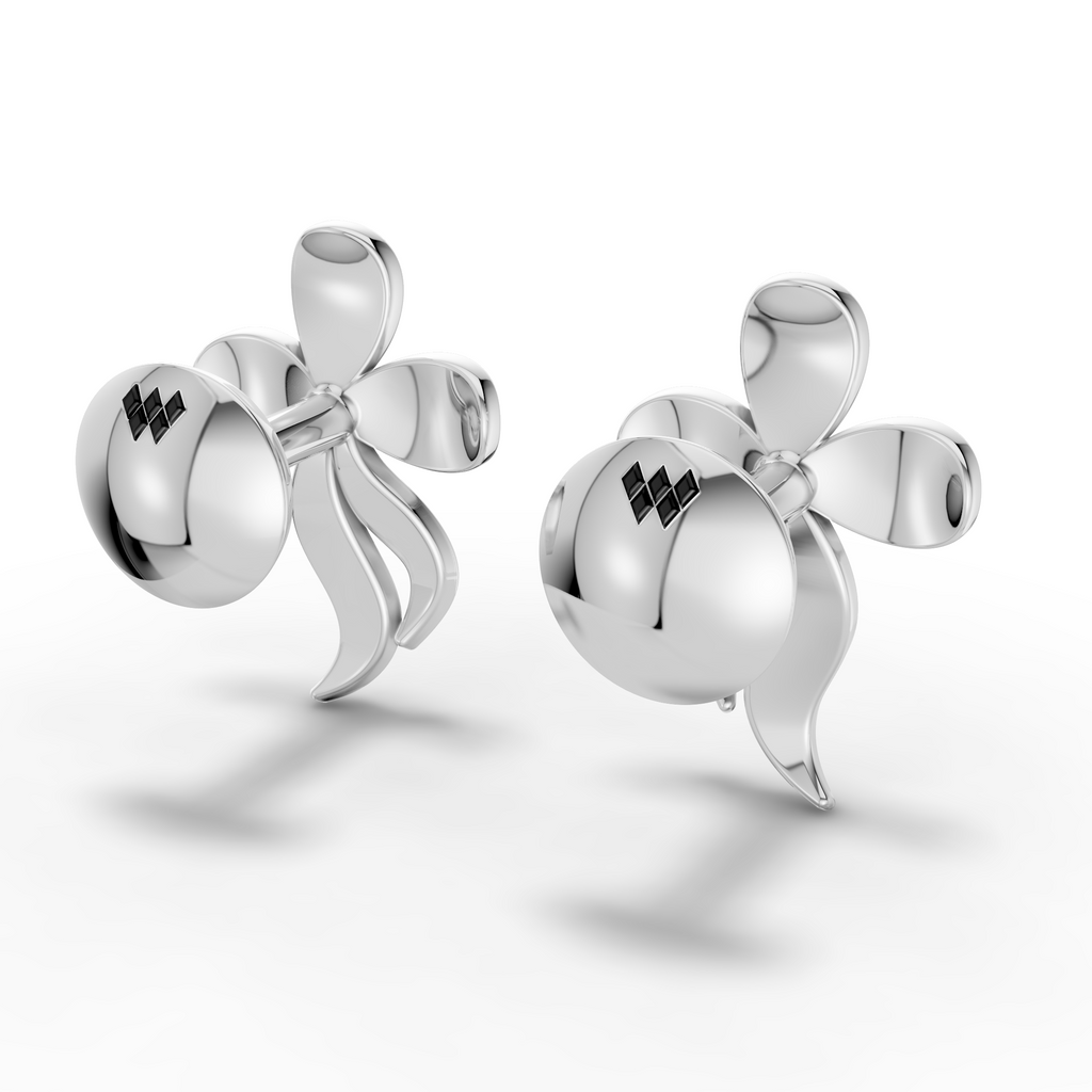 Minimal Flower Shape Earrings (1 Pair)