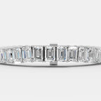 1 CT Emerald Tennis Bracelet