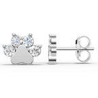 Paw Print Earring (1 Pair)