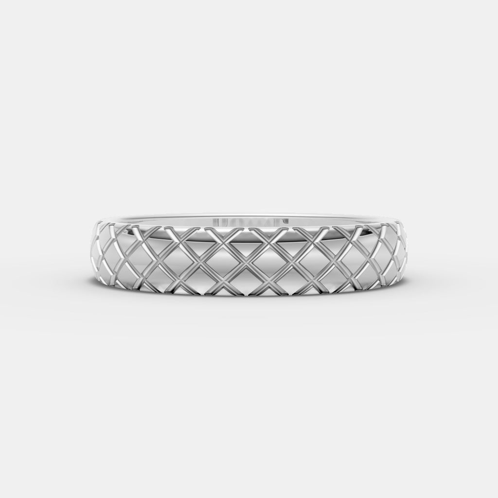 Textured Band Ring
