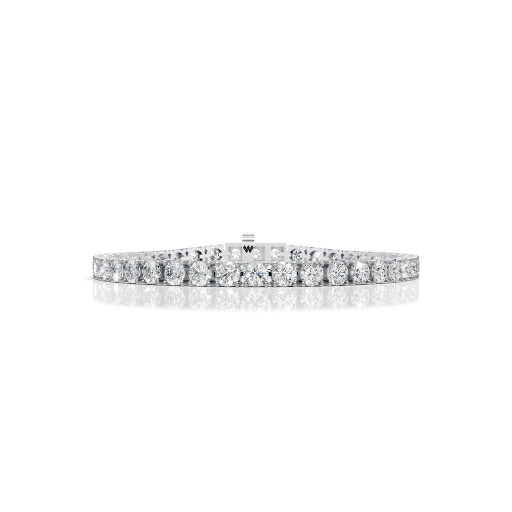 4.5 MM Round Shaped Tennis Bracelet