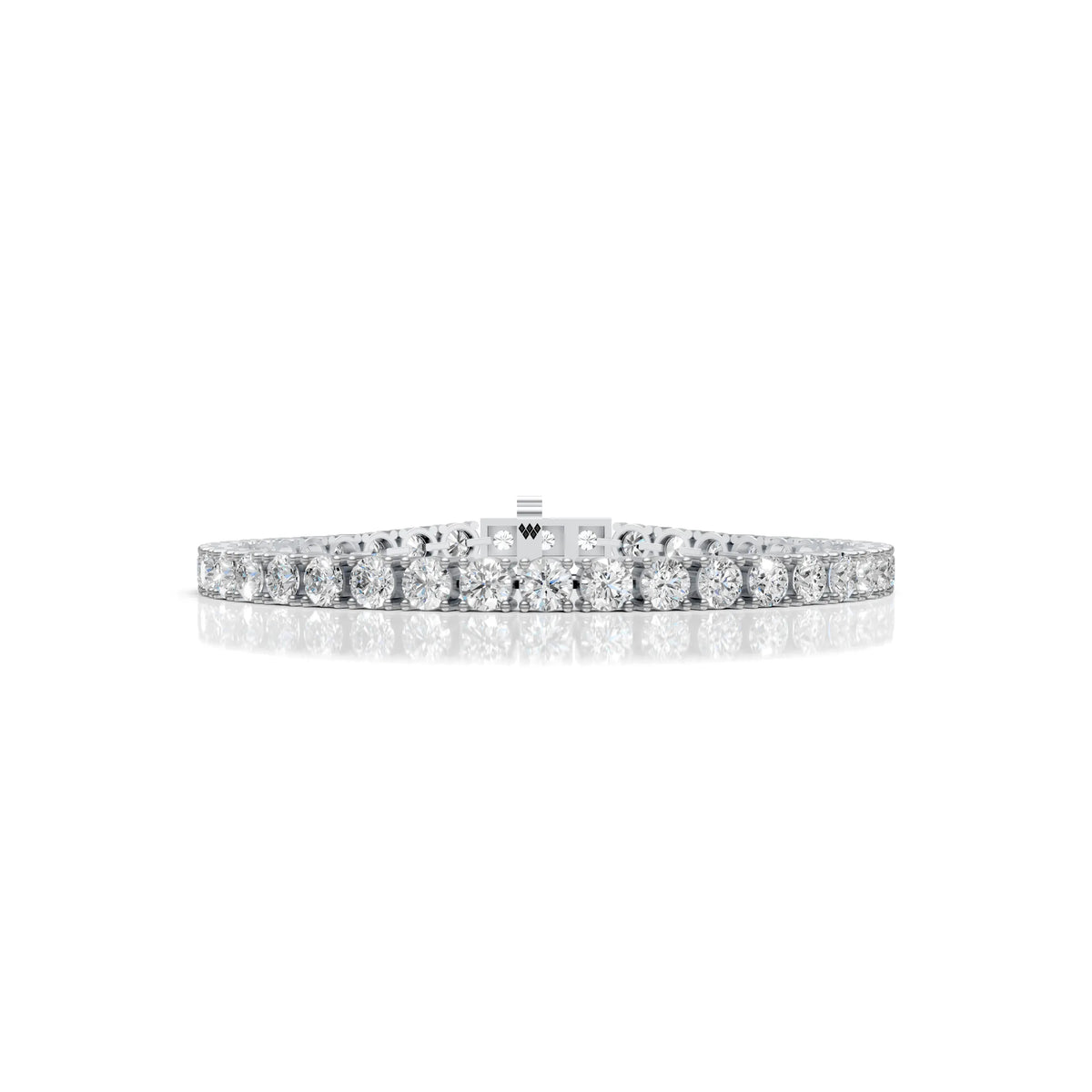 4.5 MM Round Shaped Tennis Bracelet