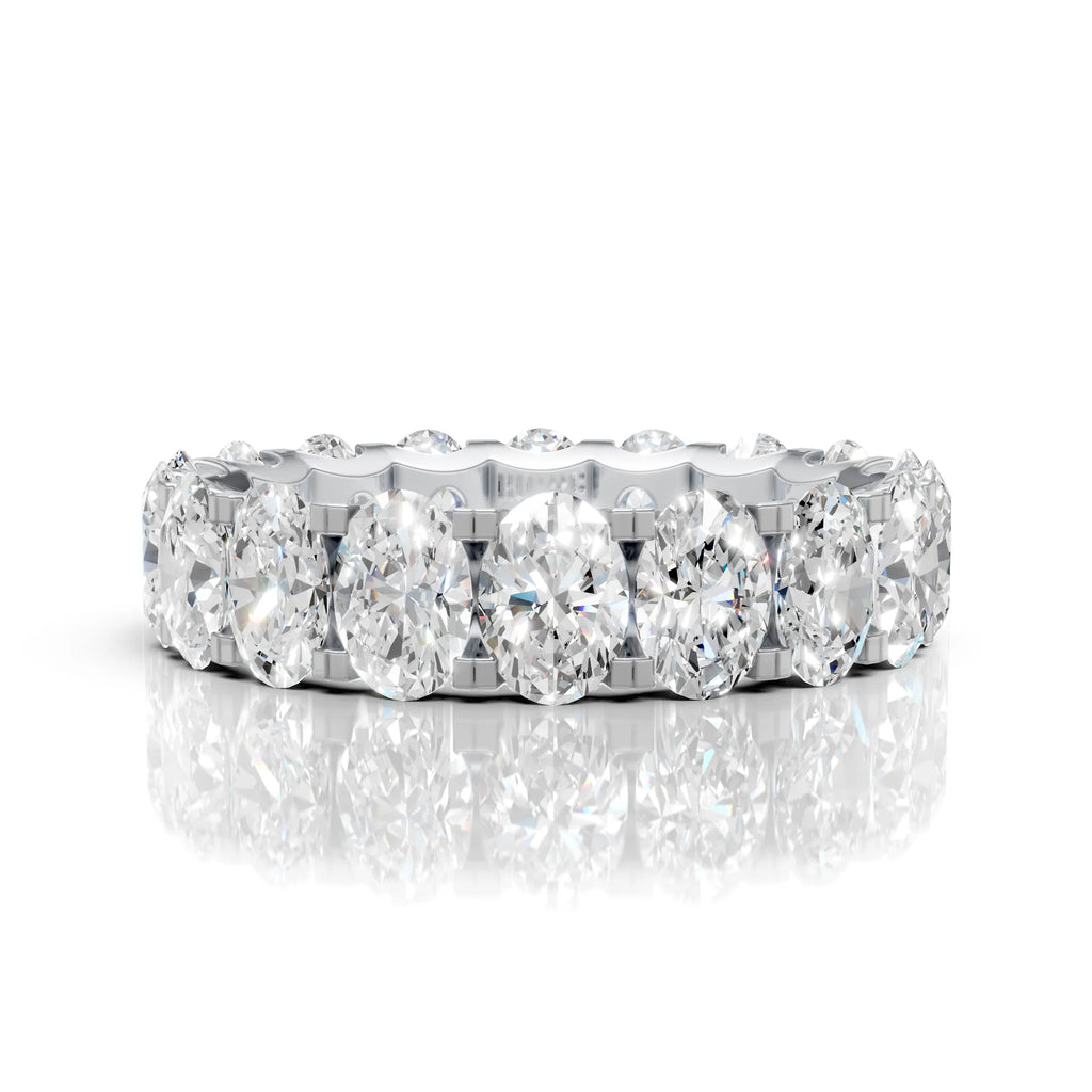 Premium Oval Cut Eternity Ring