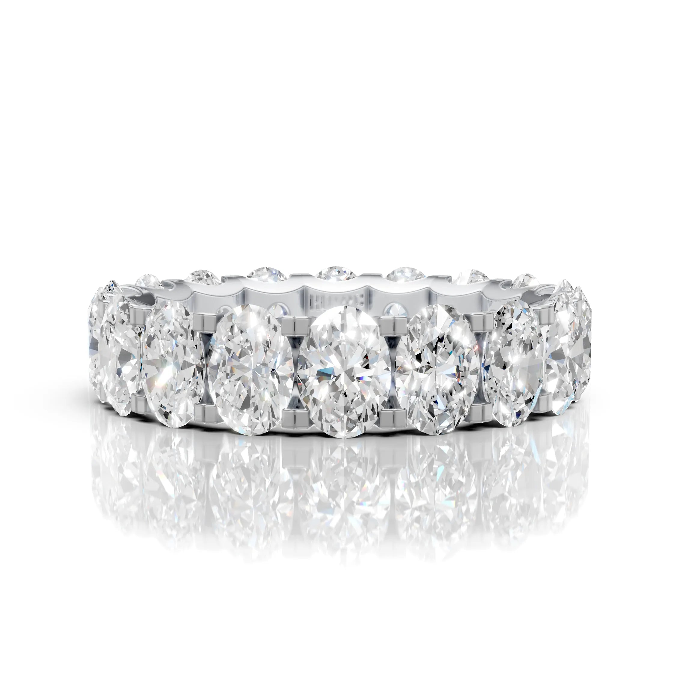 Premium Oval Cut Eternity Ring