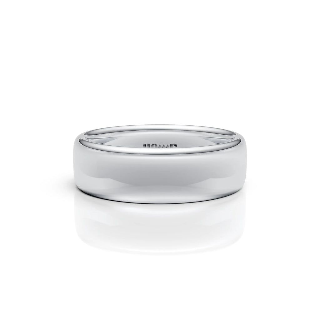Classic Plain Polished Band Ring