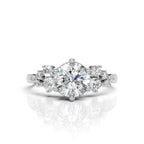 Elegant Round-Cut Ring