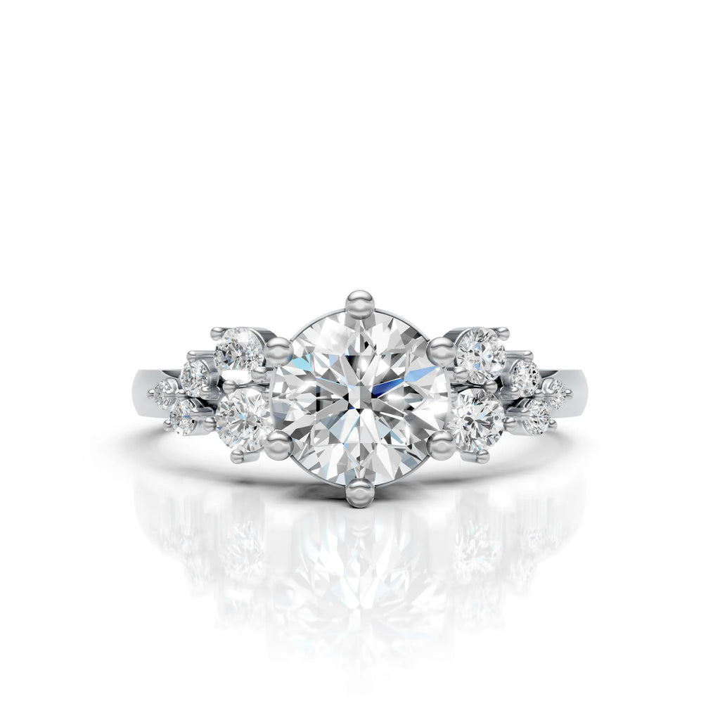 Elegant Round-Cut Ring