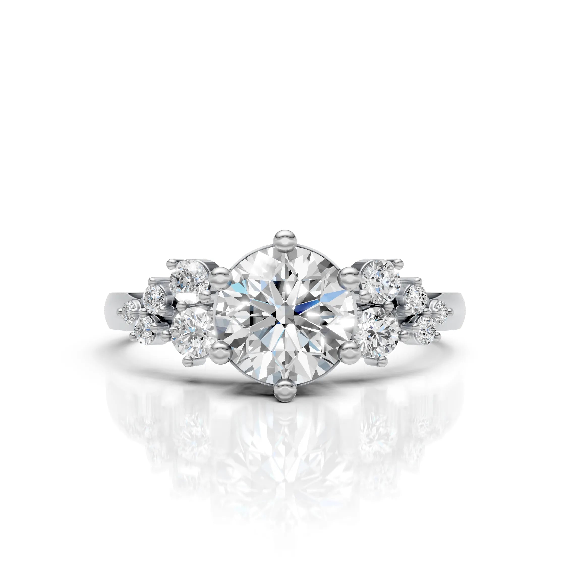 Elegant Round-Cut Ring