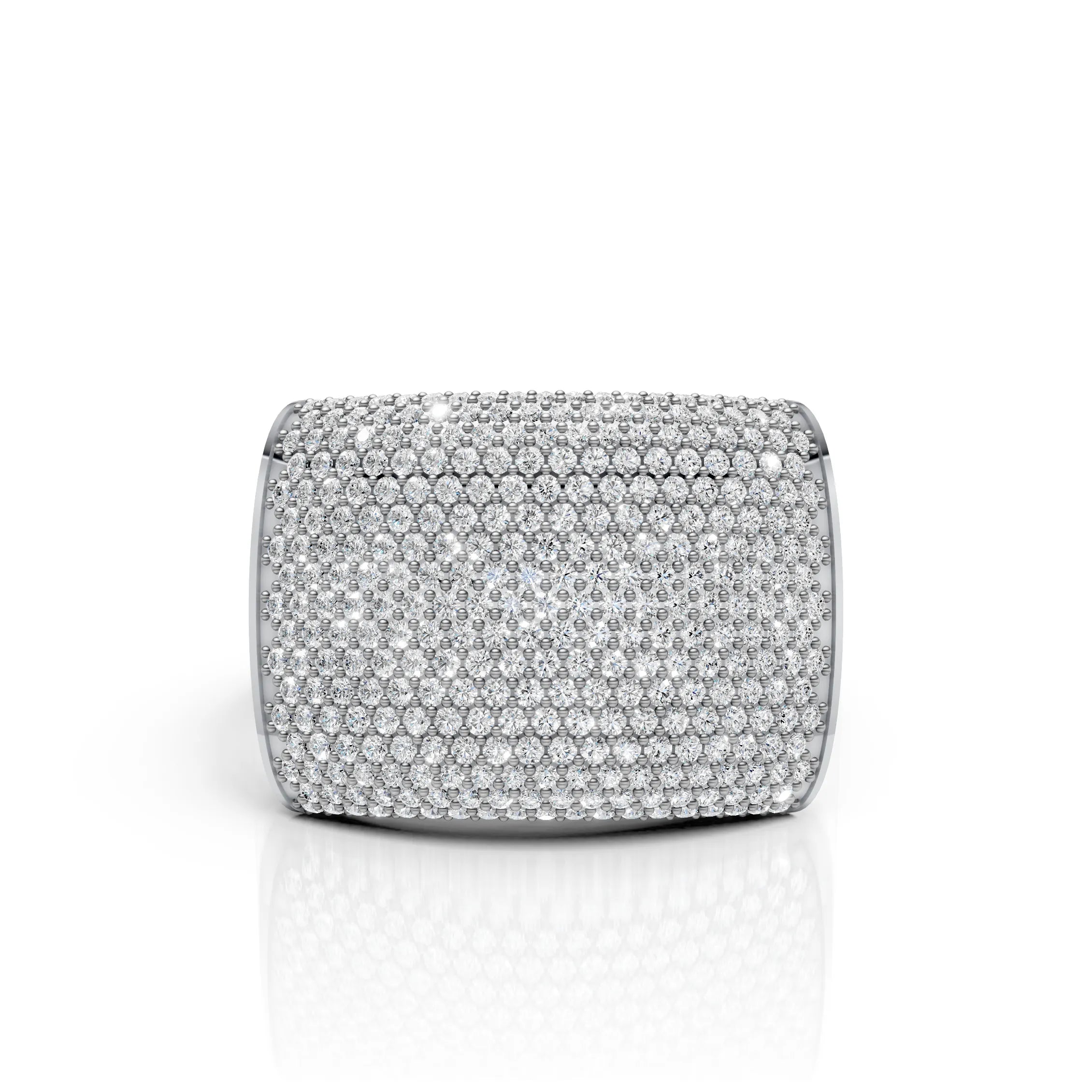 Full Top Diamond Ring