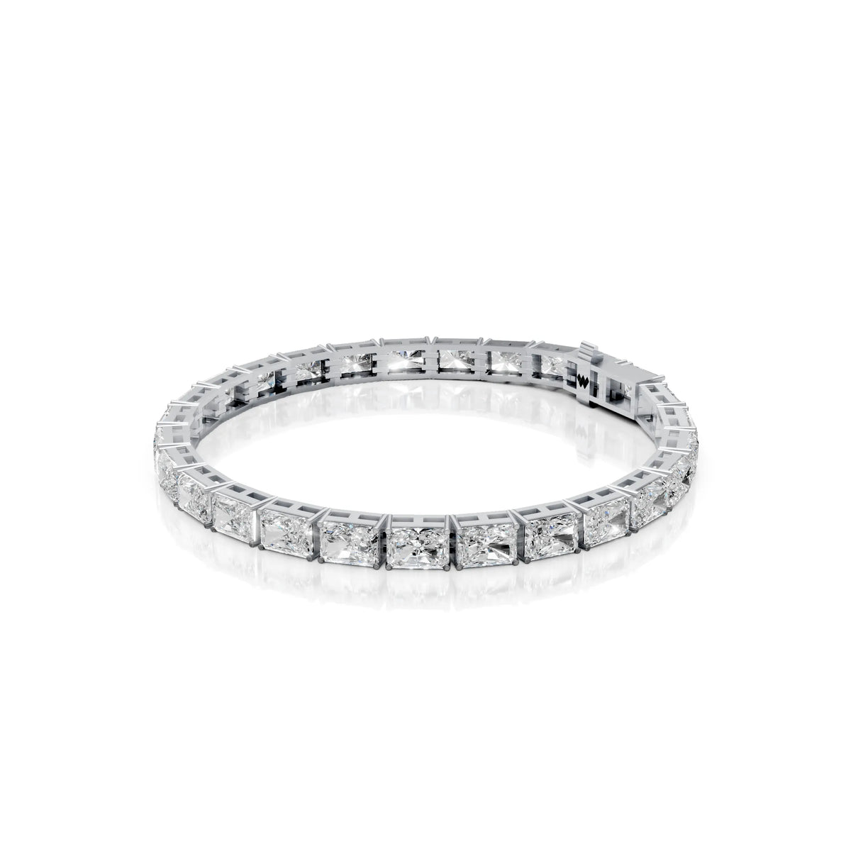 Radiant Cut Diamond Tennis Bracelet