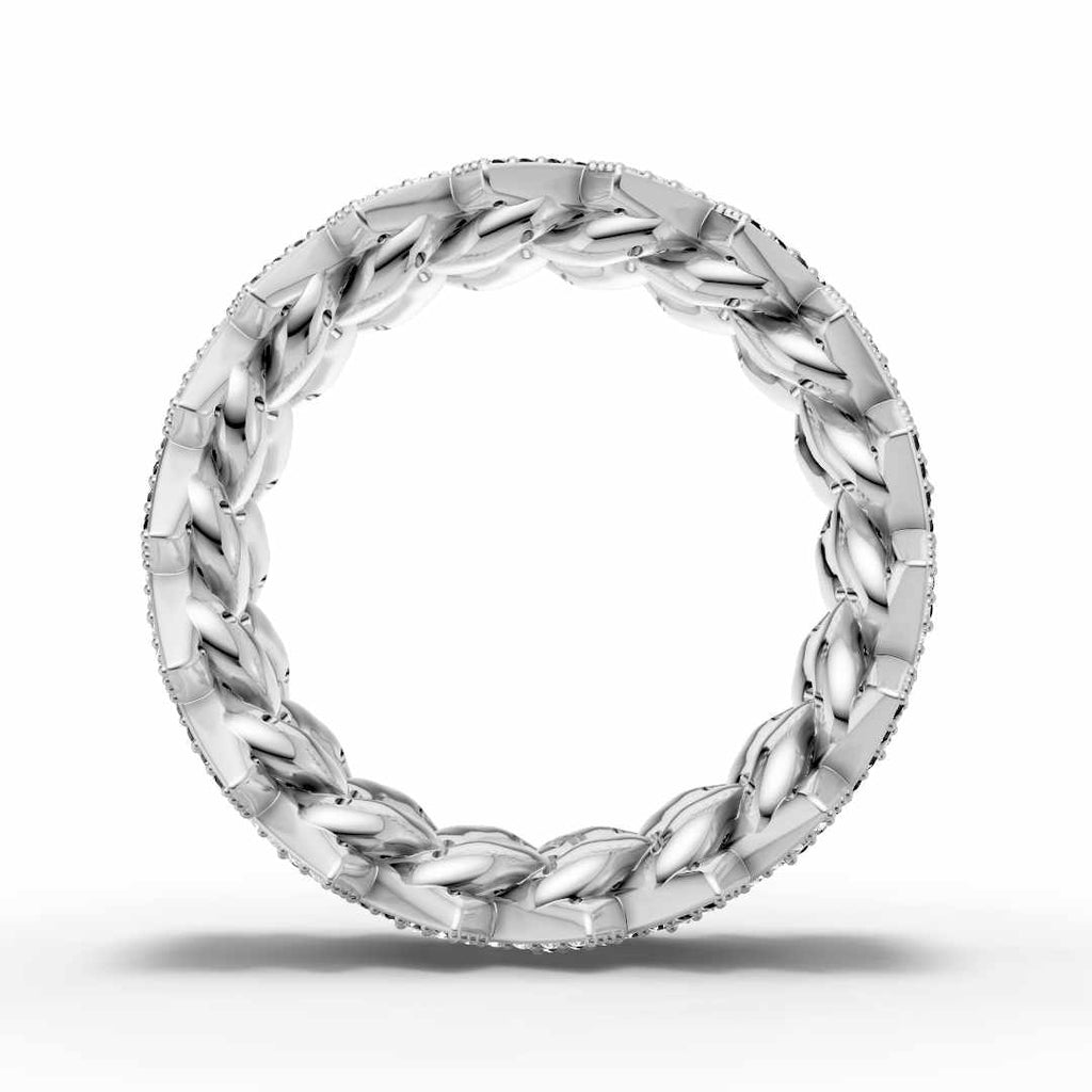 Black & White Cuban Ring