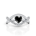 Black Heart Ring